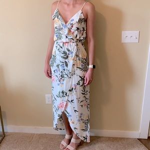 Everly Wrap Midi Dress